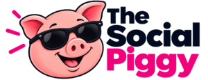 The Social Piggy logo